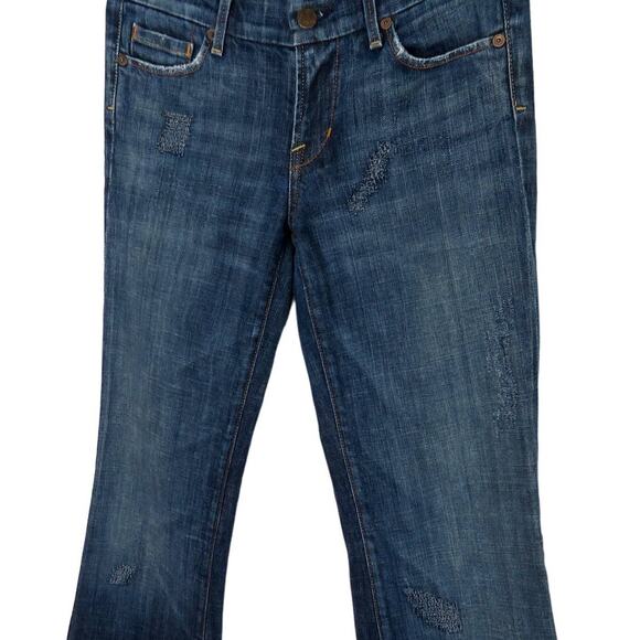 Citizens of Humanity Dunaway #087 Dark Wash Flared Jeans Size 27" - Picture 4 of 7